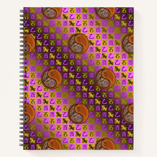Carnet Capricorne & Coq de Bois (Devant)