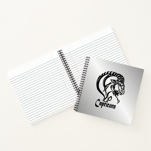 Carnet Capricorne la Chèvre de Mer Zodiaque (Intérieur)