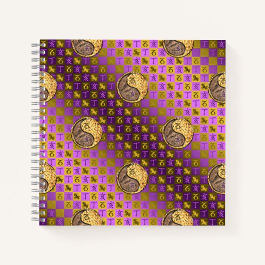 Carnet Capricorne & Sanglier de feu (Devant)