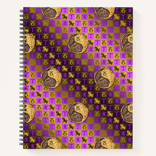 Carnet Capricorne & Sanglier de feu (Devant)
