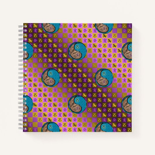 Carnet Capricorne & Sanglier d'eau (Devant)
