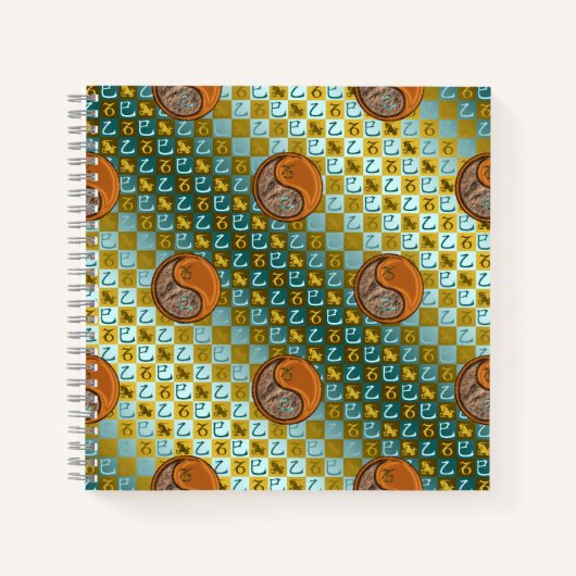 Carnet Capricorne & Serpent de bois (Devant)