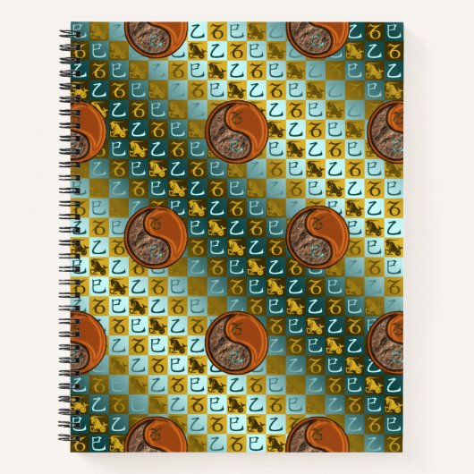 Carnet Capricorne & Serpent de bois (Devant)