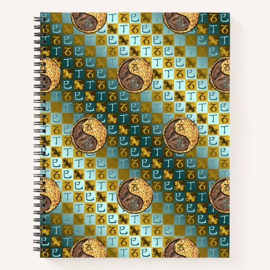 Carnet Capricorne & Serpent de feu (Devant)