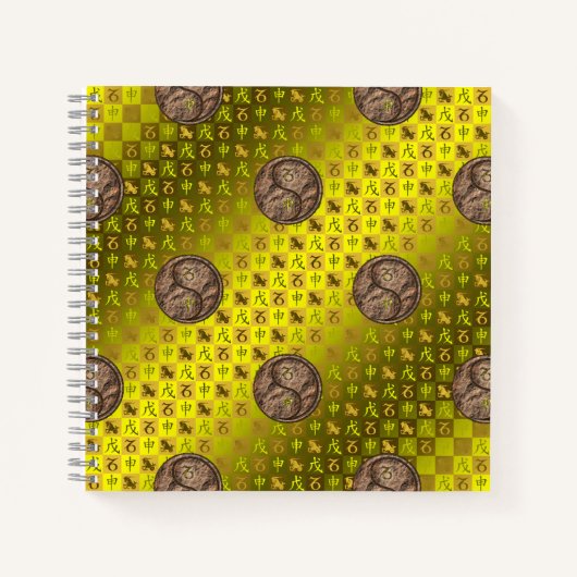 Carnet Capricorne & Singe de Terre (Devant)