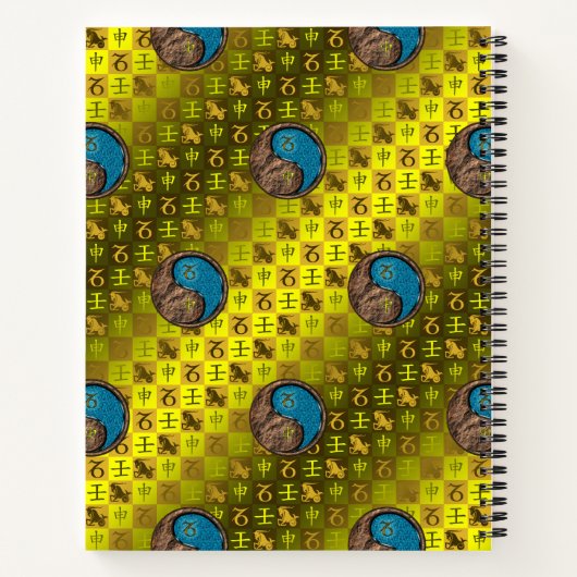 Carnet Capricorne & Singe d'eau (Dos)