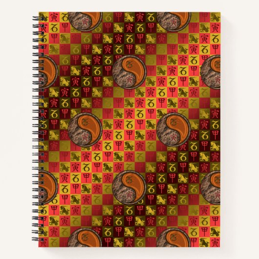 Carnet Capricorne & Tigre de Bois (Devant)