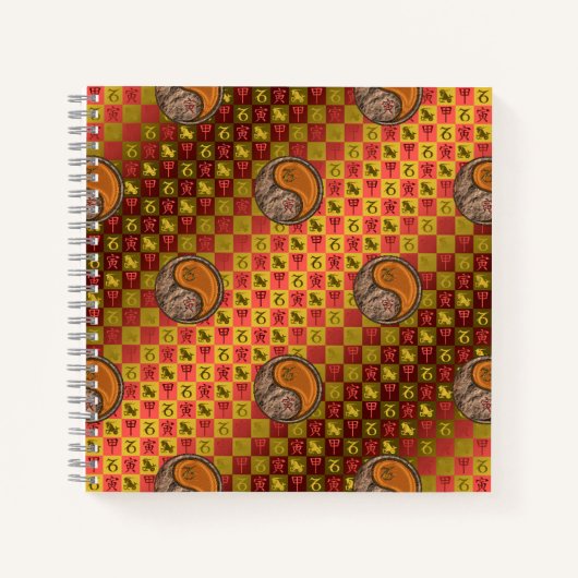 Carnet Capricorne & Tigre de Bois (Devant)