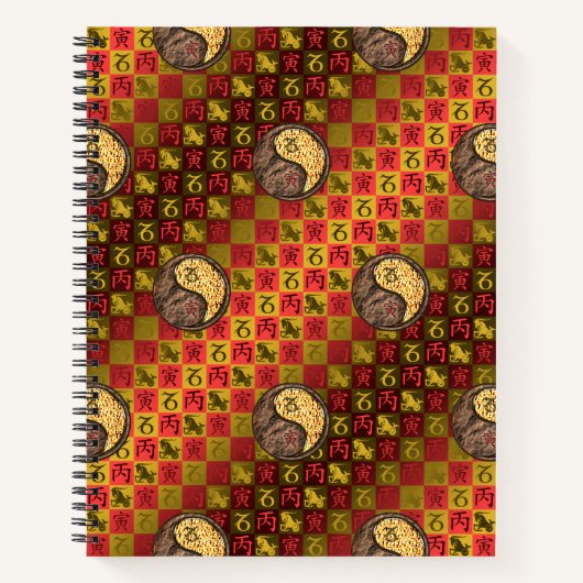 Carnet Capricorne & Tigre de Feu (Devant)