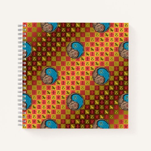 Carnet Capricorne & Tigre d'eau (Devant)