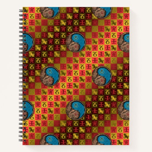 Carnet Capricorne & Tigre d'eau (Devant)