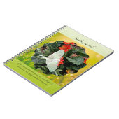 Carnet Captivant Luna Moth (Côté gauche)