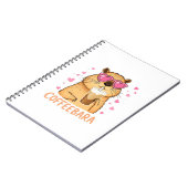 Carnet Capybara aime le café caféebara (Côté gauche)