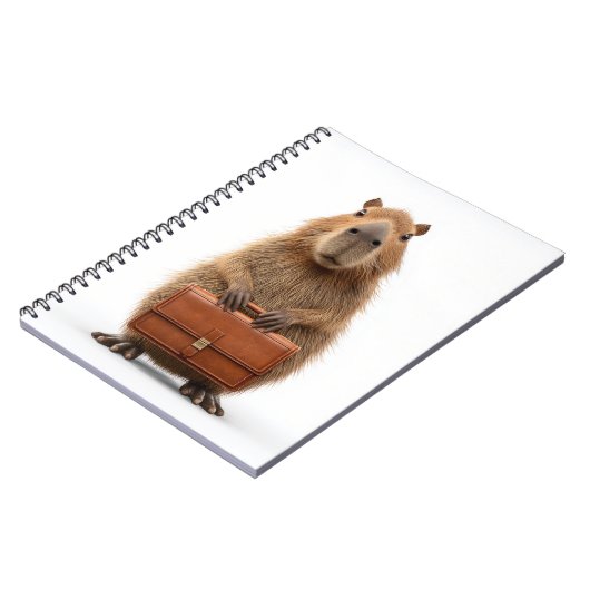 Carnet Capybara d'affaires avec Porte-documents (Côté gauche)