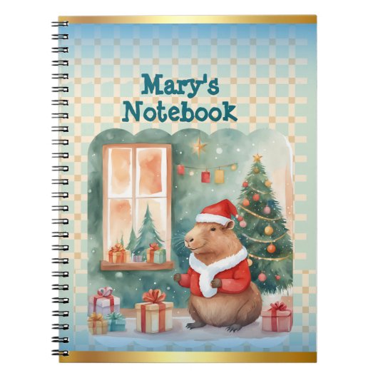 CARNET CAPYBARA GIFT (Devant)