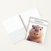 Carnet Capybara Love (Intérieur)