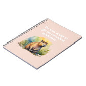 CARNET CAPYBARA NOTEBOOK-3 (Côté gauche)