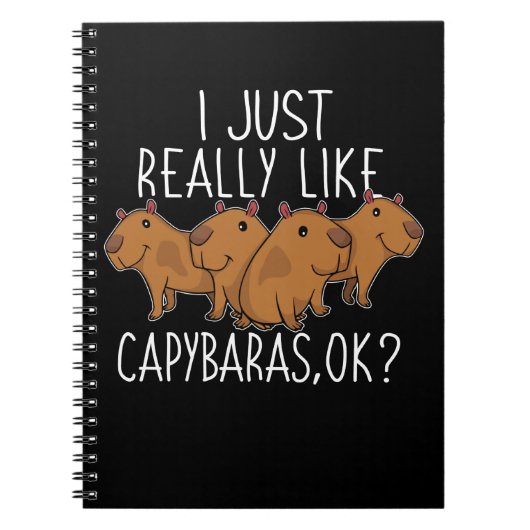 Carnet Capybara Venin (Devant)