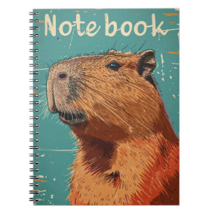 Carnet Capybara Vintage