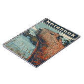 Carnet Capybara Vintage (Côté gauche)