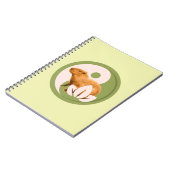 Carnet Capybara Zen Yin Yang Nature Paisible (Côté gauche)