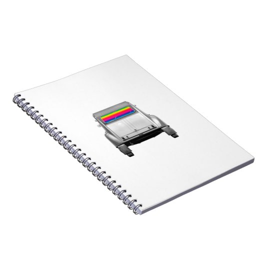 Carnet Car + rainbow (Côté Droit)