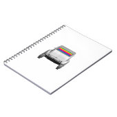 Carnet Car + rainbow (Côté gauche)