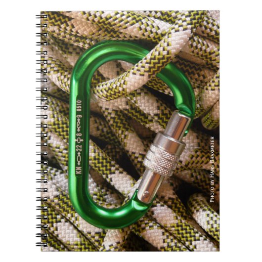 Carnet carabiner et Escalade (Devant)
