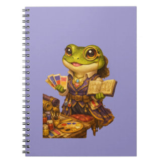 Carnet Caractère de grenouille créatrice de royaume