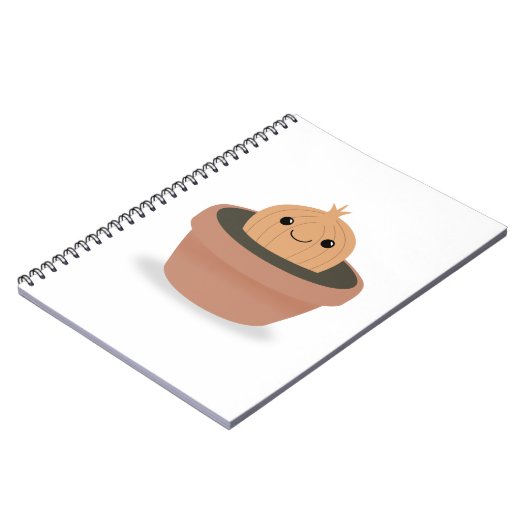 Carnet Caractère oignon (Côté gauche)