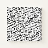 Carnet Caractères arachide Motif Graffiti (Dos)