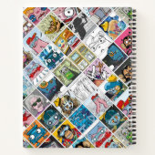 Carnet Caractères BD Motif Enfants Voix Nom du ballon (Dos)