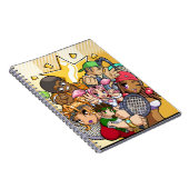 Carnet Caractères de tennis d'Anime (Côté Droit)