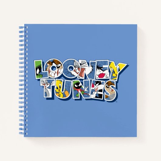 Carnet Caractères LOONEY TUNES™ en lettres (Devant)