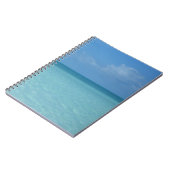 Carnet Caraïbes Horizon Tropical Turquoise Bleu (Côté gauche)
