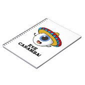 Carnet Caramba de l'oeil amusant pistolet mexicain (Côté gauche)