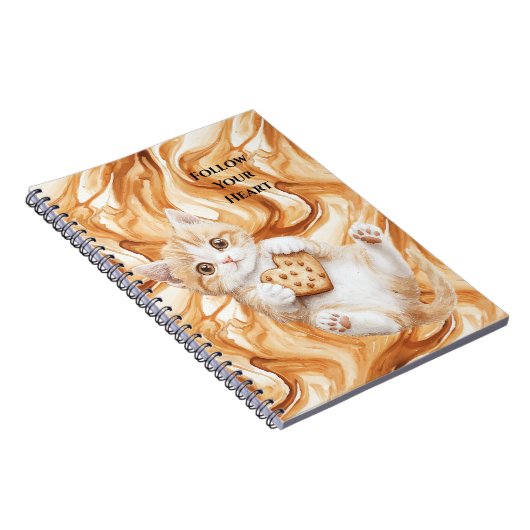 Carnet Caramel Cream Cat Cookie (Côté Droit)