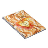 Carnet Caramel Cream Heart Apple (Côté Droit)