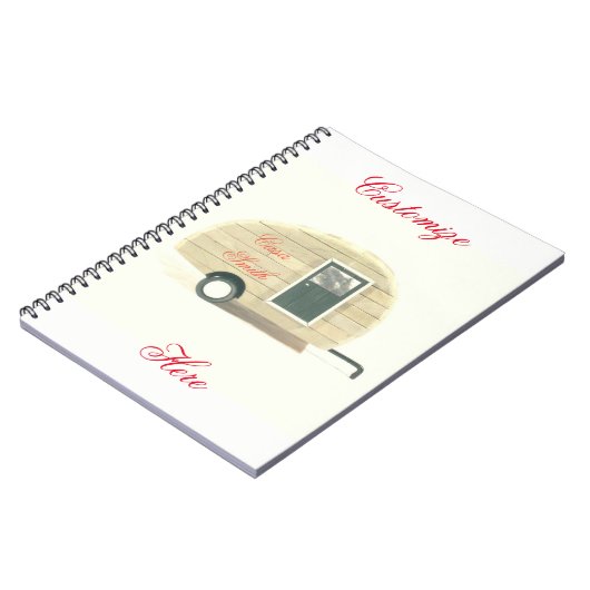 Carnet caravane en téton (Côté gauche)