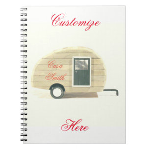 Carnet caravane en téton