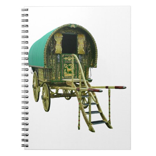 Carnet Caravane gitane de bowtop (Devant)
