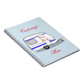 Carnet Caravane profilée de gitan de remorque de larme (Côté Droit)