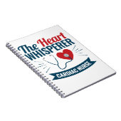 Carnet Cardiac Infirmière du coeur Whisperer (Côté Droit)