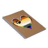 Carnet cardiaque de la fierté de l'ours (Côté Droit)