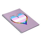 Carnet cardiaque Trans Pride (Côté Droit)