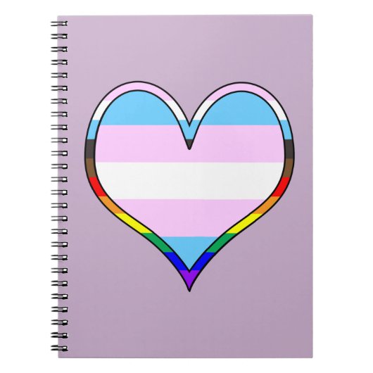Carnet cardiaque Trans Pride (Devant)