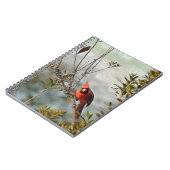 Carnet Cardinal de Wax Myrtle (Côté gauche)