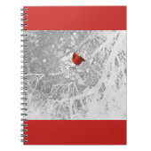Carnet Cardinal en hiver (Devant)