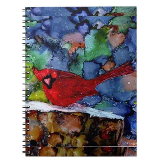 Carnet Cardinal la nuit (Devant)