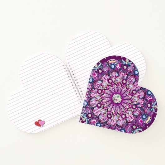 Carnet Cardinal Red Rosace (Intérieur)